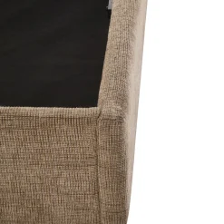 Drawer ACARA Lit coffre matelassé en tissu 140x190cm
