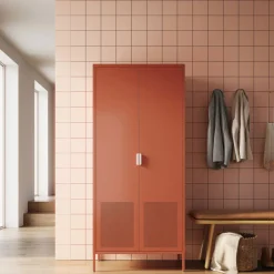 Drawer ADEL Armoire 2 portes en métal H180cm