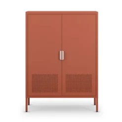 Drawer ADEL Buffet haut 2 portes en métal H110cm