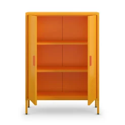 Drawer ADEL Buffet haut 2 portes en métal H110cm