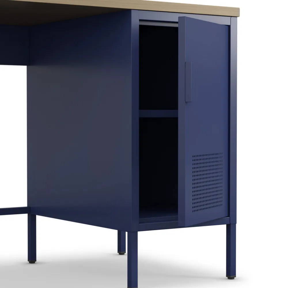 Drawer ADEL Bureau 1 porte en métal L120cm