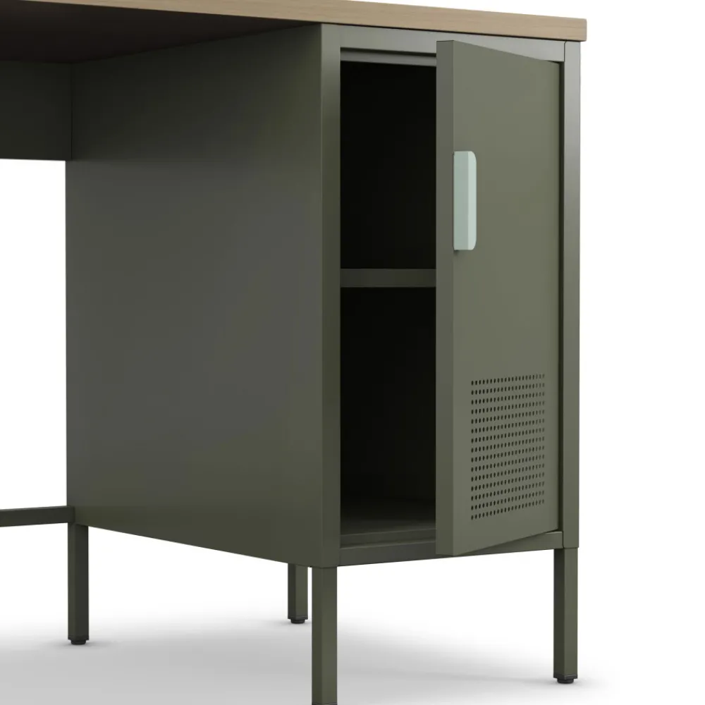Drawer ADEL Bureau 1 porte en métal L120cm