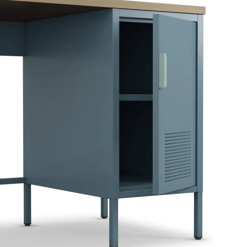 Drawer ADEL Bureau 1 porte en métal L120cm