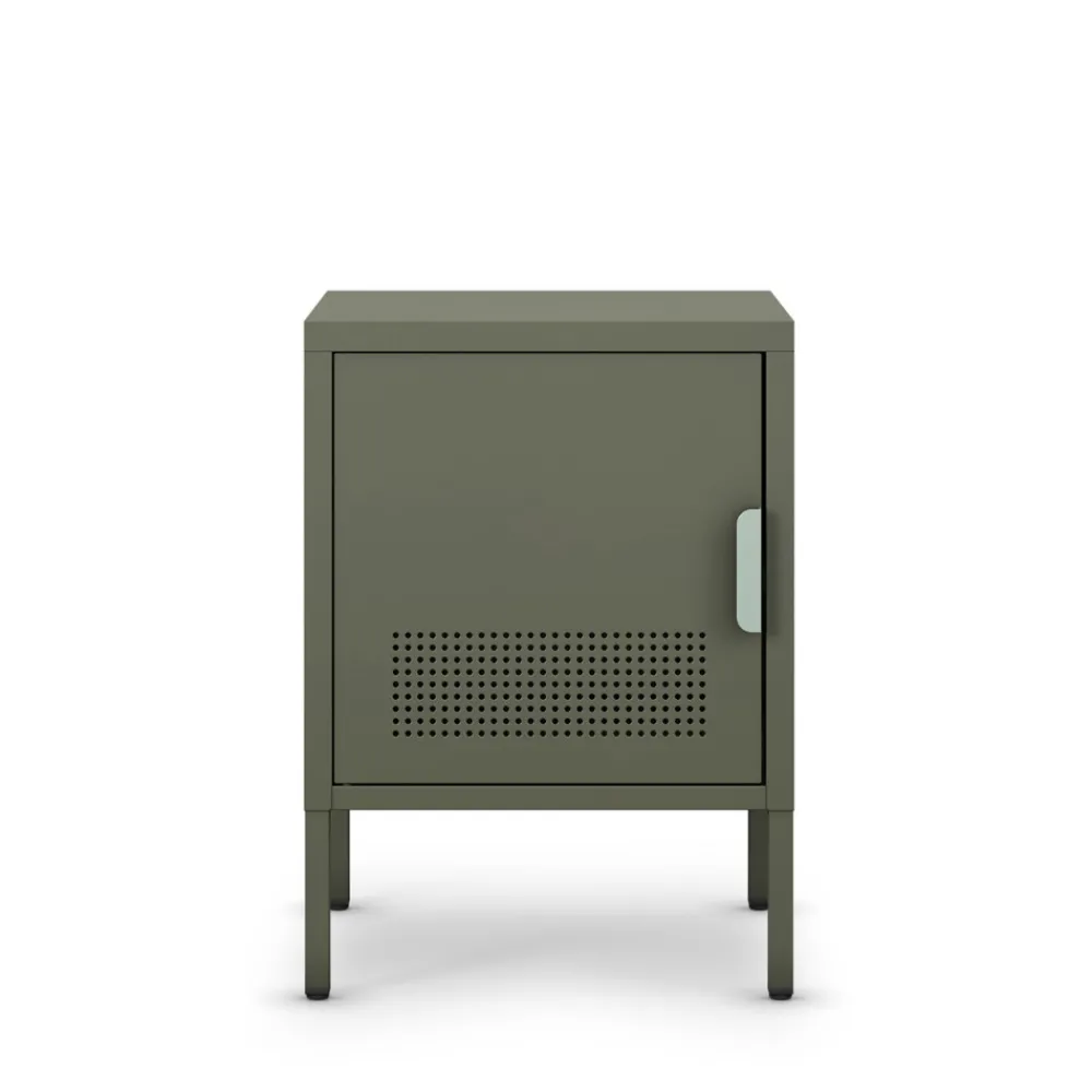 Drawer ADEL Table de chevet 1 porte en métal L40cm