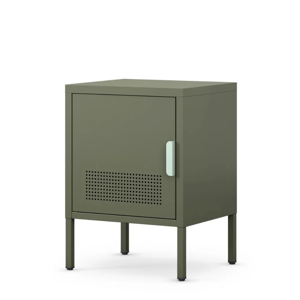 Drawer ADEL Table de chevet 1 porte en métal L40cm