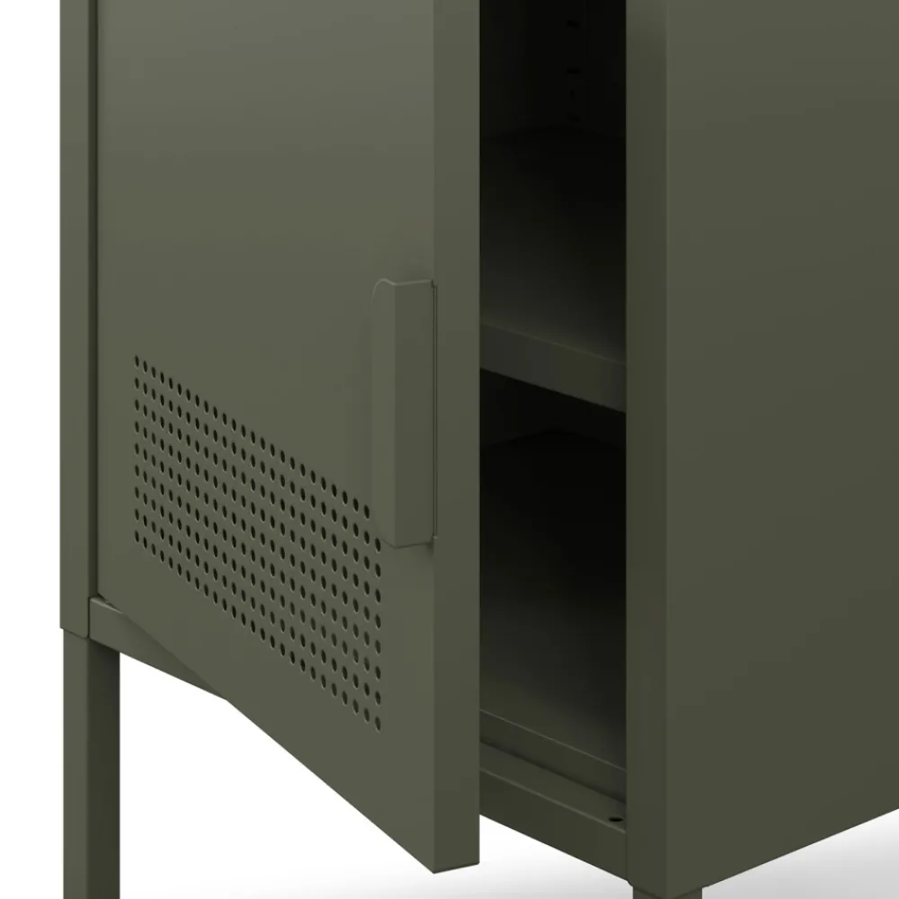 Drawer ADEL Table de chevet 1 porte en métal L40cm