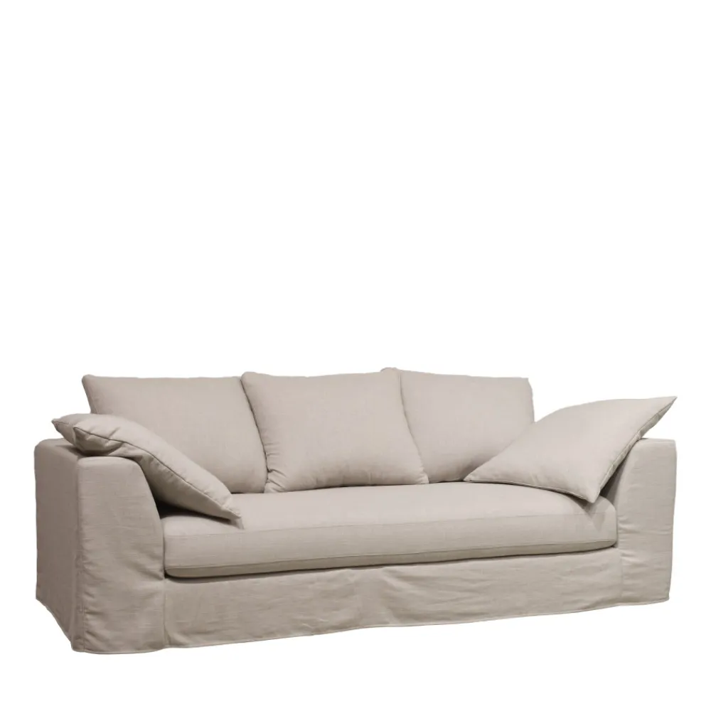 Drawer AMANY Canapé convertible 3 places entièrement déhoussable en tissu