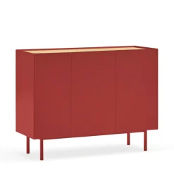 Teulat ARISTA Buffet en bois 3 portes 3 tiroirs L110cm
