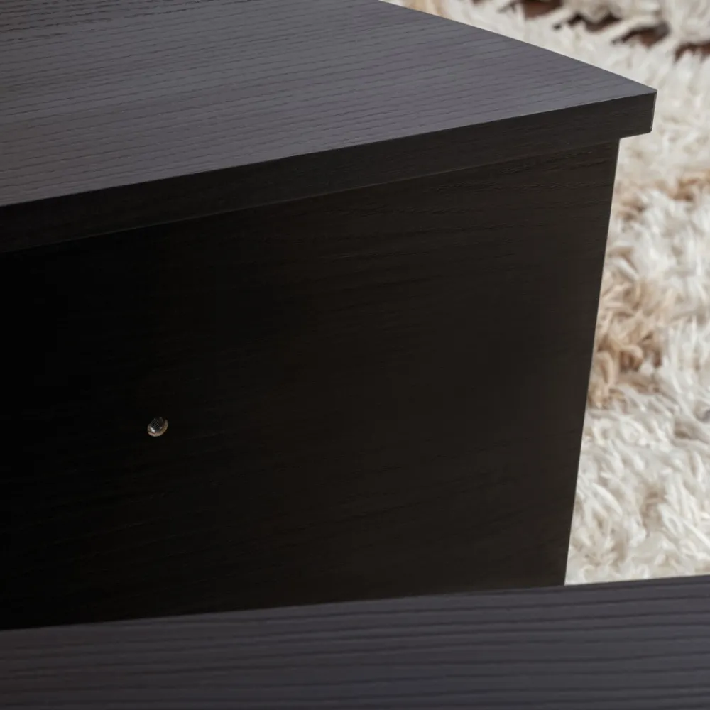 Drawer ASYA Lot de 2 tables basses en bois