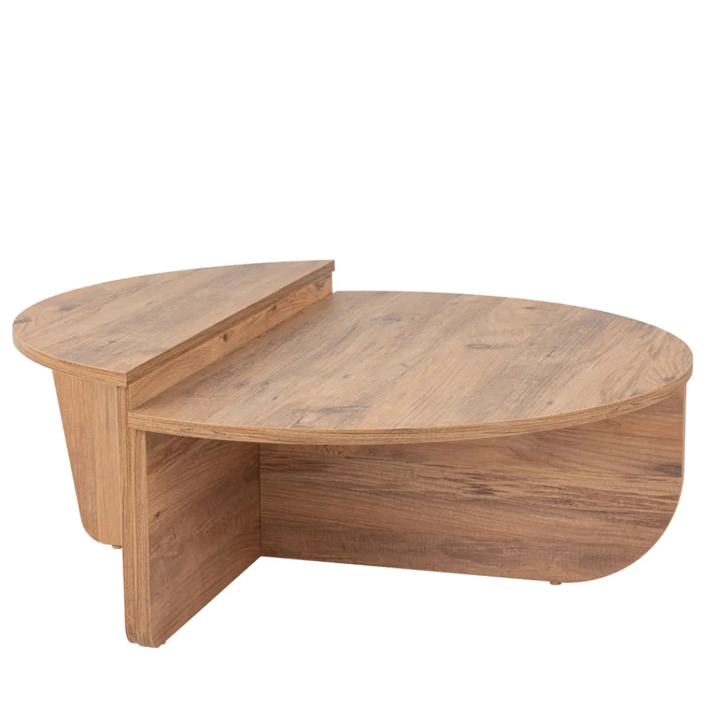 Drawer ASYA Lot de 2 tables basses en bois
