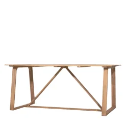 Drawer AVA Table à manger de jardin 6 personnes en bois