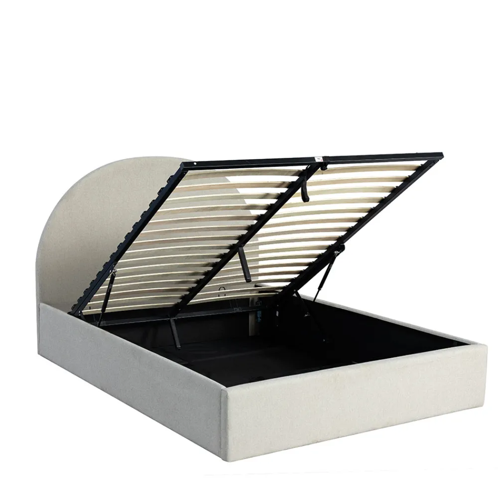 Drawer BACKO Lit coffre en tissu 140x190cm