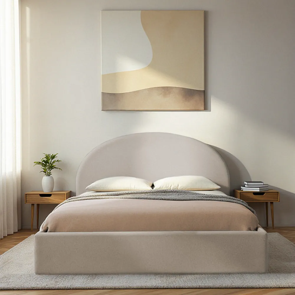 Drawer BACKO Lit coffre en tissu 140x190cm
