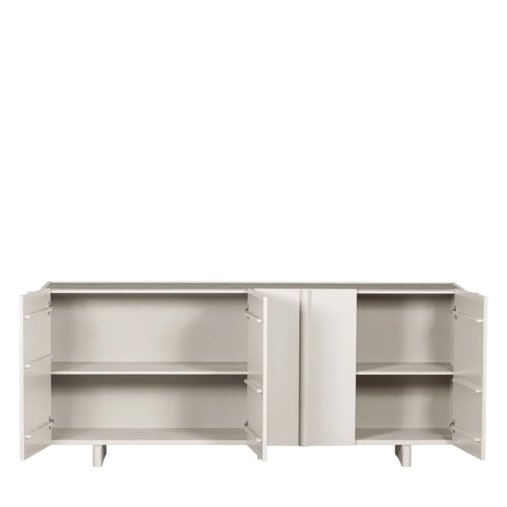 Woood BASU Buffet 4 portes en bois L200cm