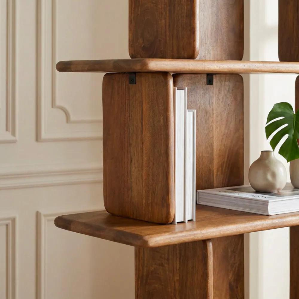 Drawer BATAM Étagère en bois massif H180cm