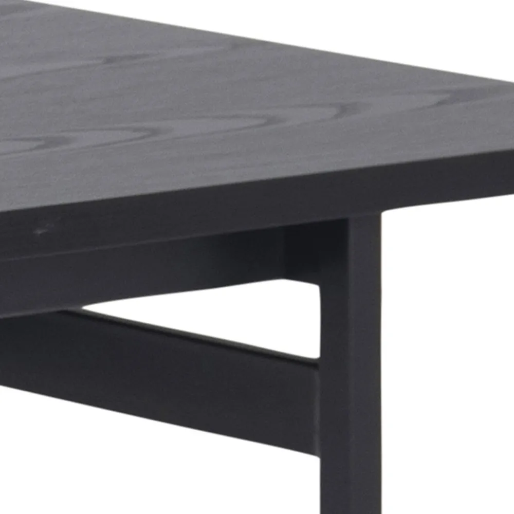 Drawer BATARA Table à manger 8 personnes en bois et métal