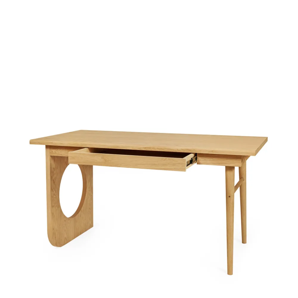Woodman BAU Bureau design en bois 1 tiroir