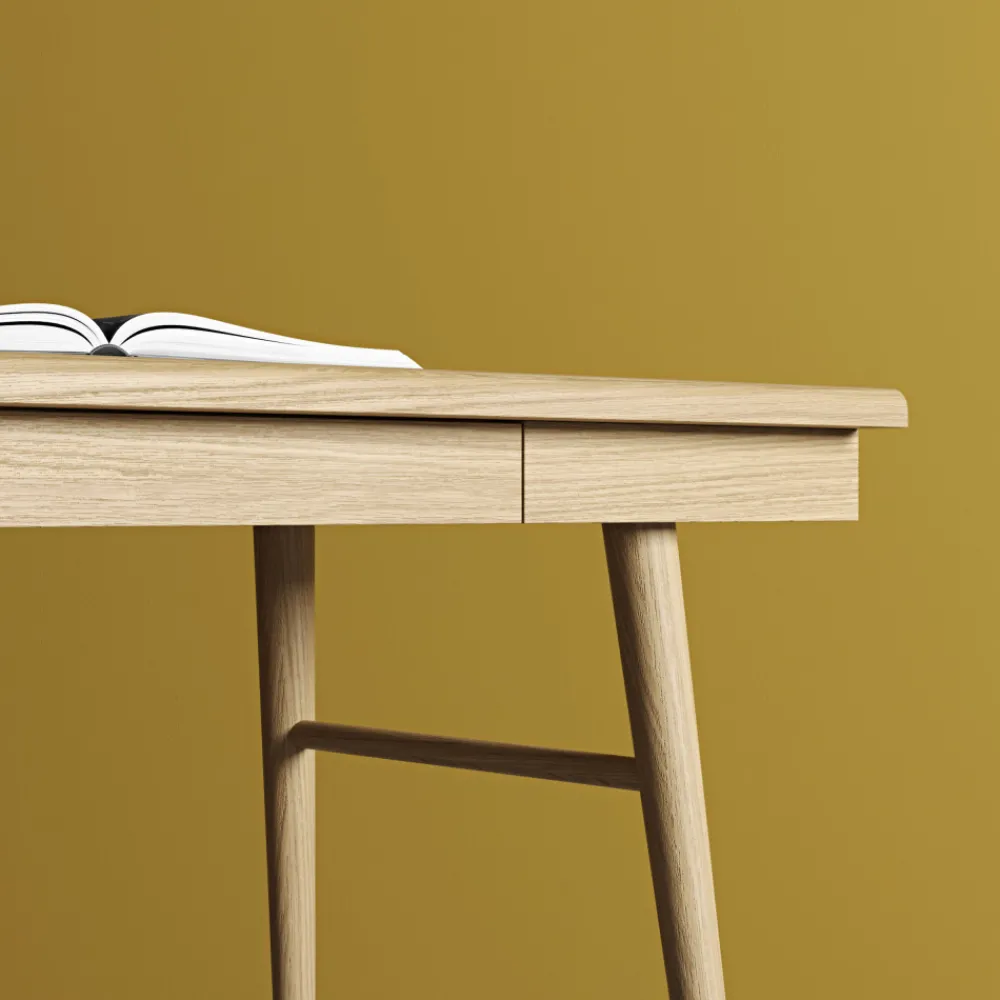 Woodman BAU Bureau design en bois 1 tiroir