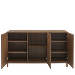 No name BELLY Buffet 3 portes en bois L140cm