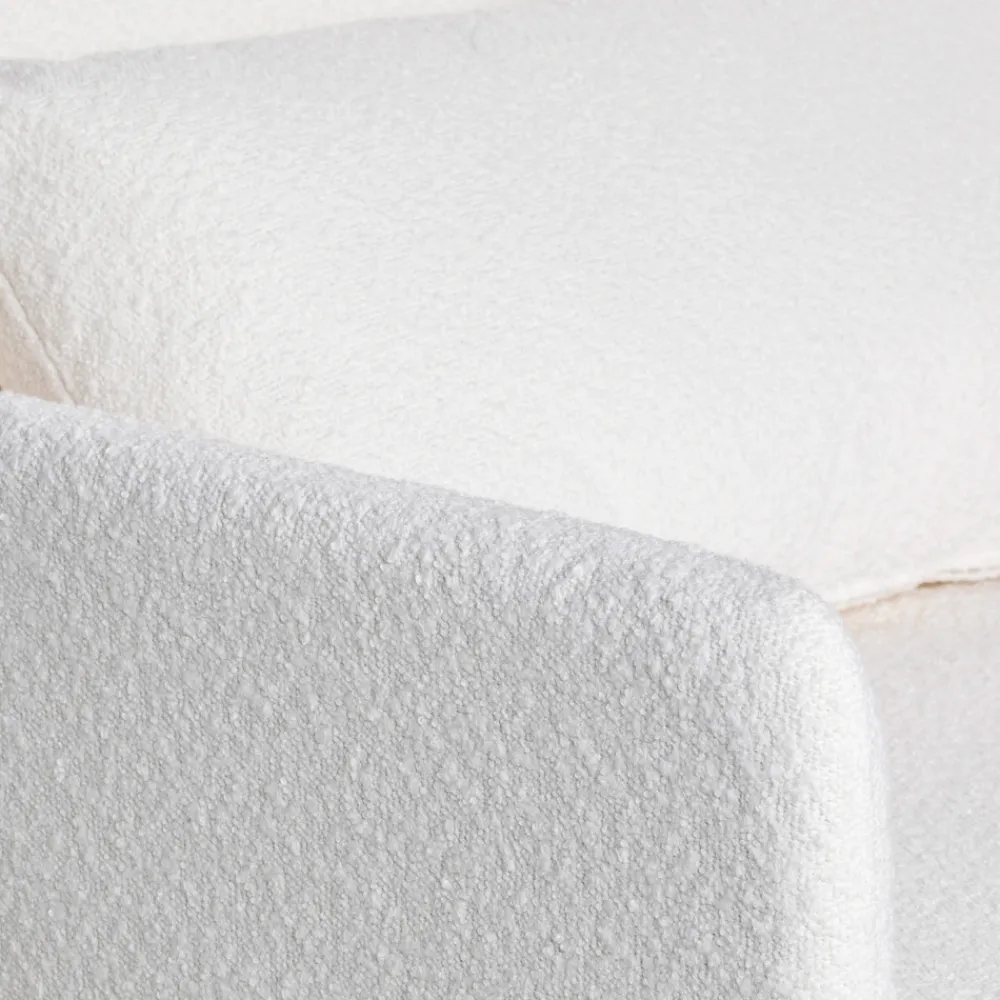 Drawer BELUSHI Fauteuil convertible en tissu bouclette