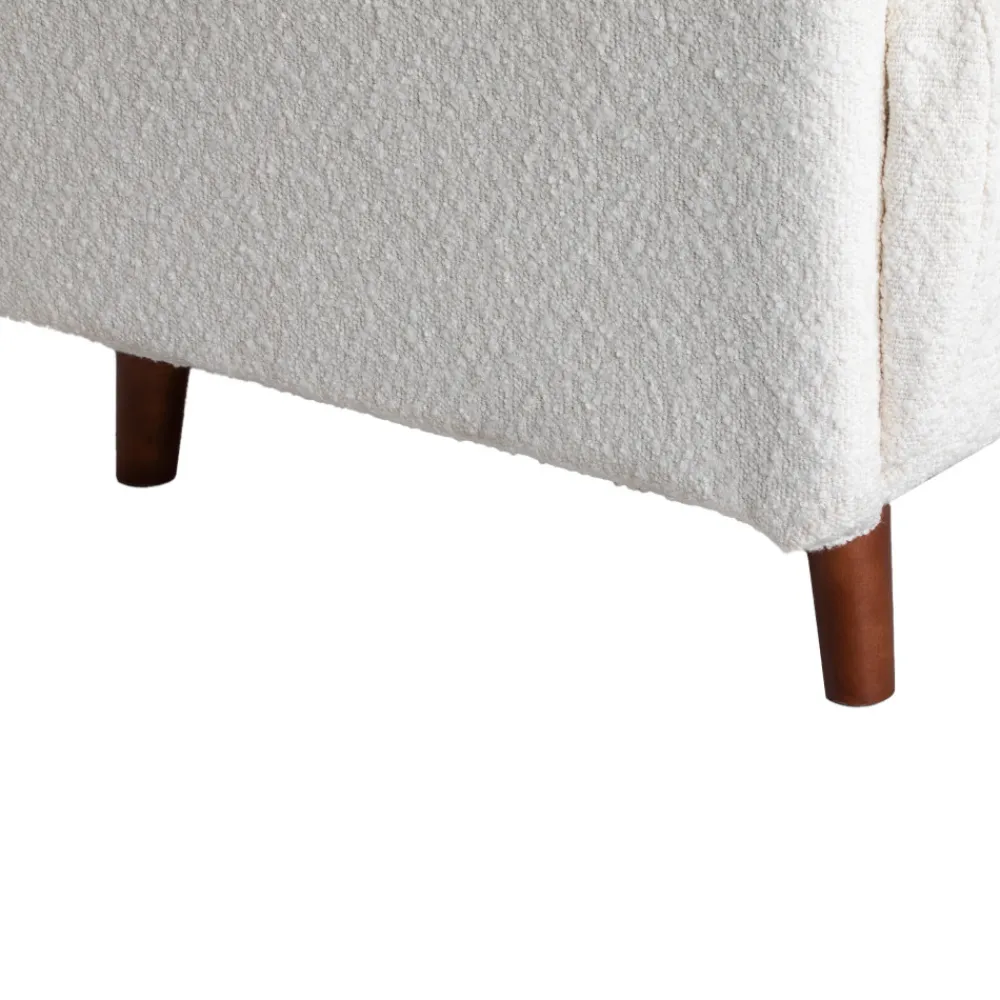 Drawer BELUSHI Fauteuil convertible en tissu bouclette