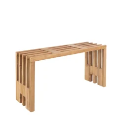 House Nordic BENIDORM Banc en teck L90cm