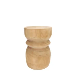 Woood BIKKEL Tabouret en bois ø28cm