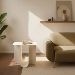 Drawer BLUM Table d'appoint en métal 45x40cm