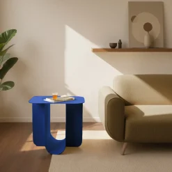 Drawer BLUM Table d'appoint en métal 45x40cm