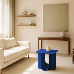 Drawer BLUM Table d'appoint en métal 45x40cm