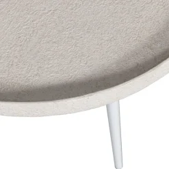 Woood BOUNDS Table basse ronde en métal ø58cm