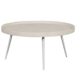 Woood BOUNDS Table basse ronde en métal ø76cm