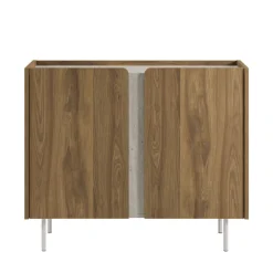 Drawer BOXY Buffet 2 portes en bois et métal L100cm
