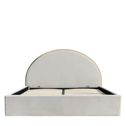 Drawer BRIE Lit coffre en tissu avec rangements intégrés 160x200cm