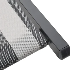 Drawer BRISA Lot de 2 chiliennes à rayures et aluminium