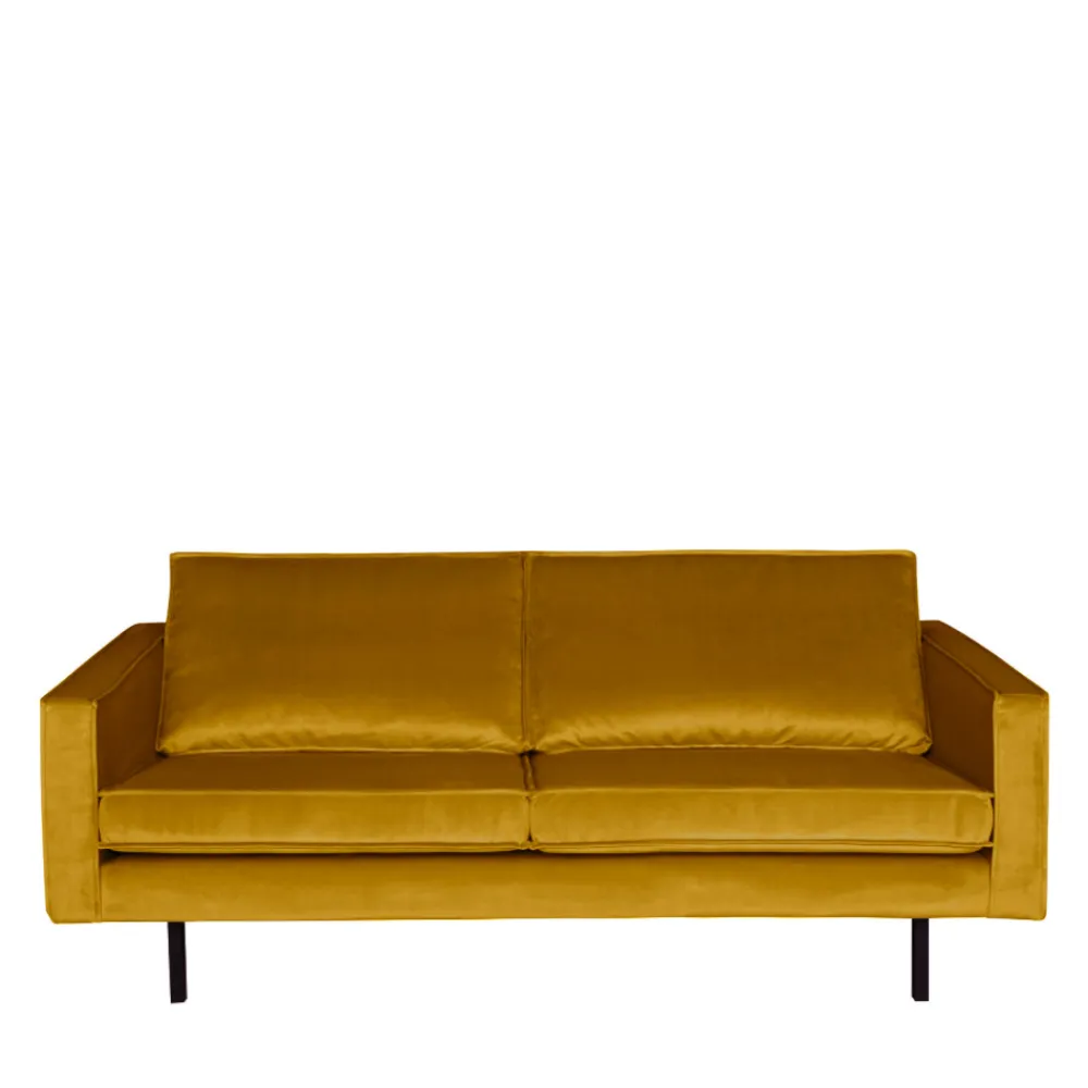 Woood BRONCO Canapé 3 places vintage en velours