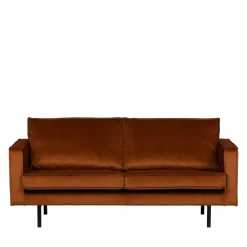 Woood BRONCO Canapé 3 places vintage en velours