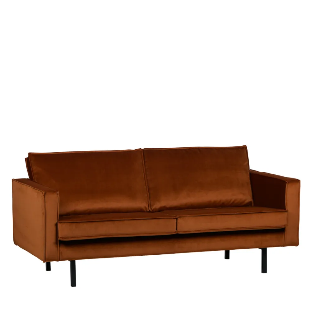 Woood BRONCO Canapé 3 places vintage en velours