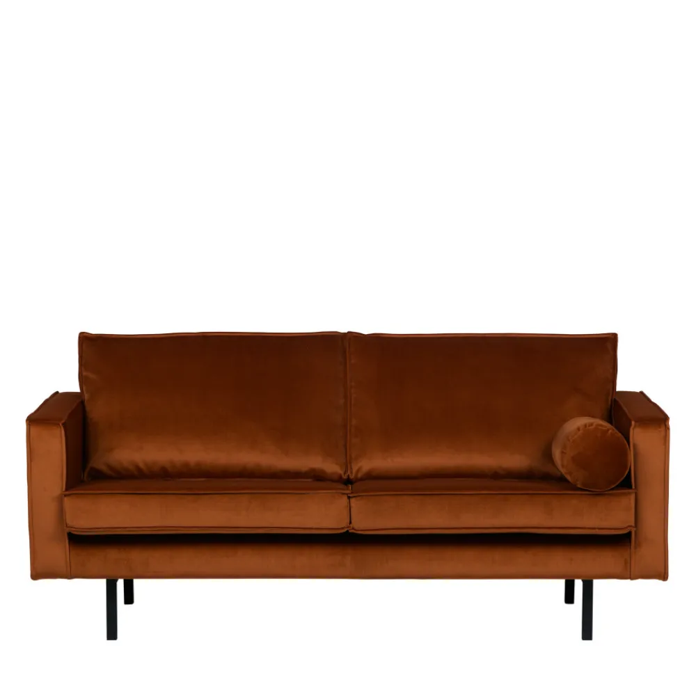 Woood BRONCO Canapé 3 places vintage en velours