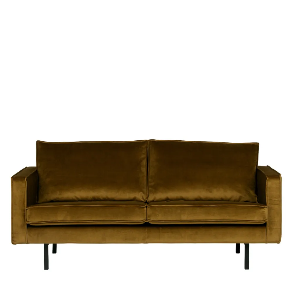 Woood BRONCO Canapé 3 places vintage en velours