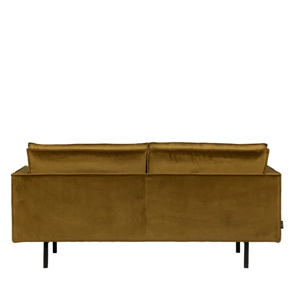 Woood BRONCO Canapé 3 places vintage en velours