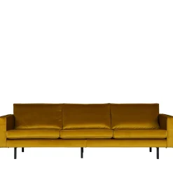 Woood BRONCO Grand canapé 4 places vintage velours