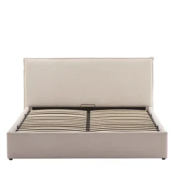 Drawer CAMA Lit coffre en velours côtelé 160x200cm