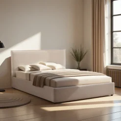 Drawer CAMA Lit coffre en velours côtelé 180x200cm