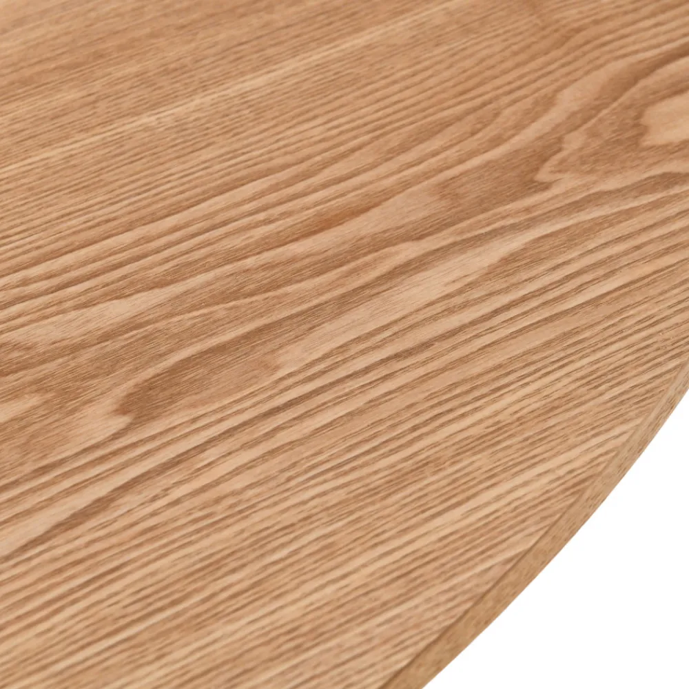 Drawer CAMI Table à manger extensible 6 à 8 personnes ovale en bois