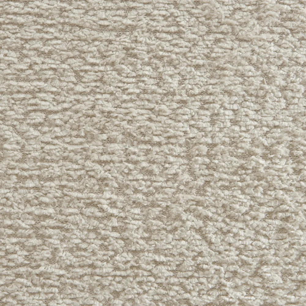 No name CELESTE Lot de 2 fauteuils de table en tissu et métal