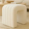 House Nordic COLMA Pouf en tissu bouclette