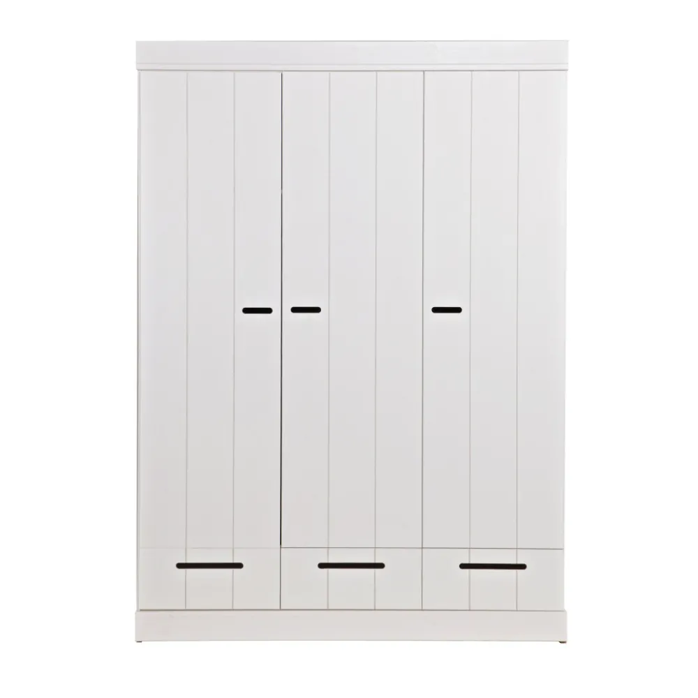 Woood CONNECT Armoire vestiaire 3 portes / 3 tiroirs