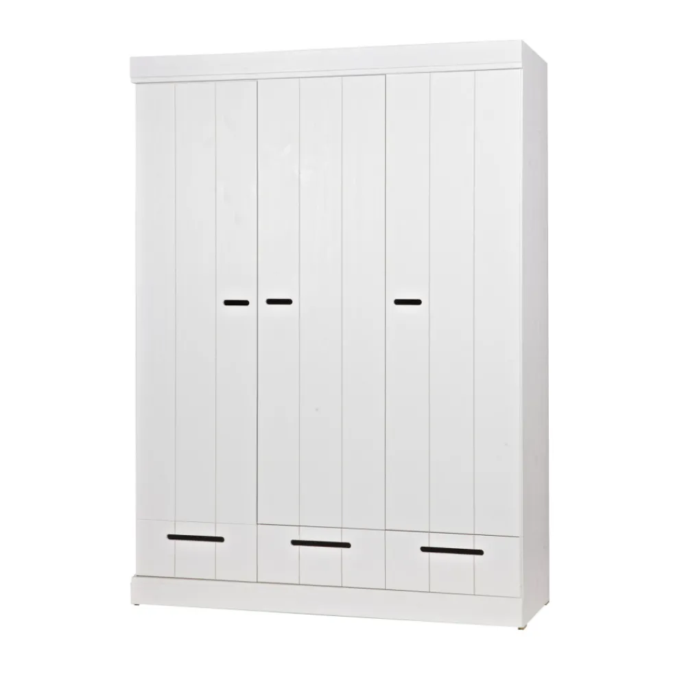 Woood CONNECT Armoire vestiaire 3 portes / 3 tiroirs