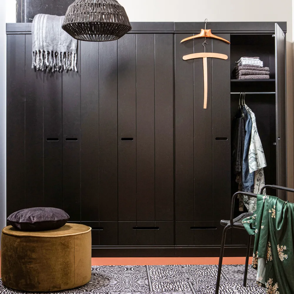 Woood CONNECT Armoire vestiaire 3 portes / 3 tiroirs